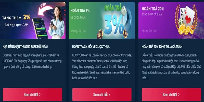 Đặc quyền VIP P3 Casino